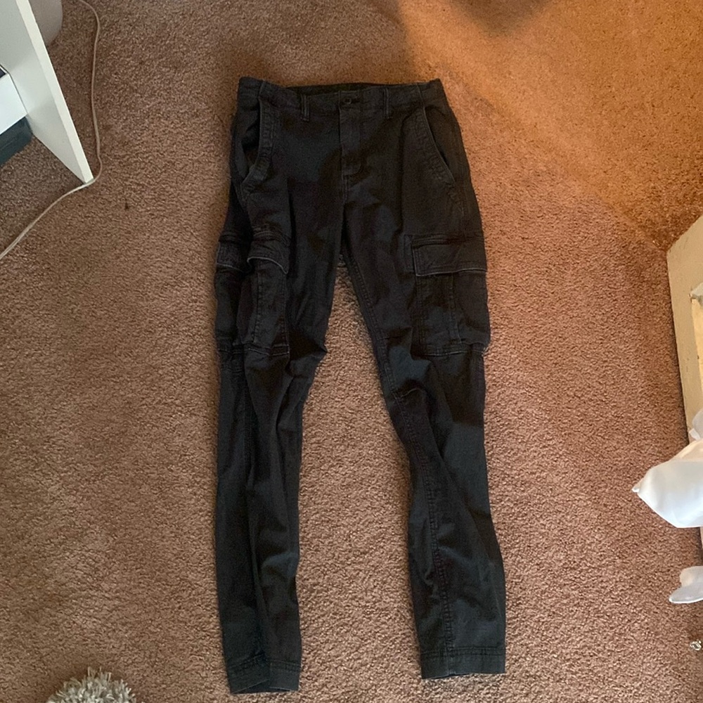 GAP black cargo pants.